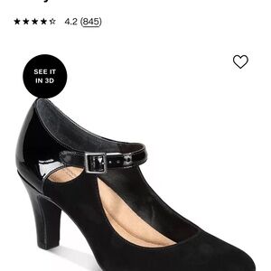 Giani Bernini black memory foam pumps never worn